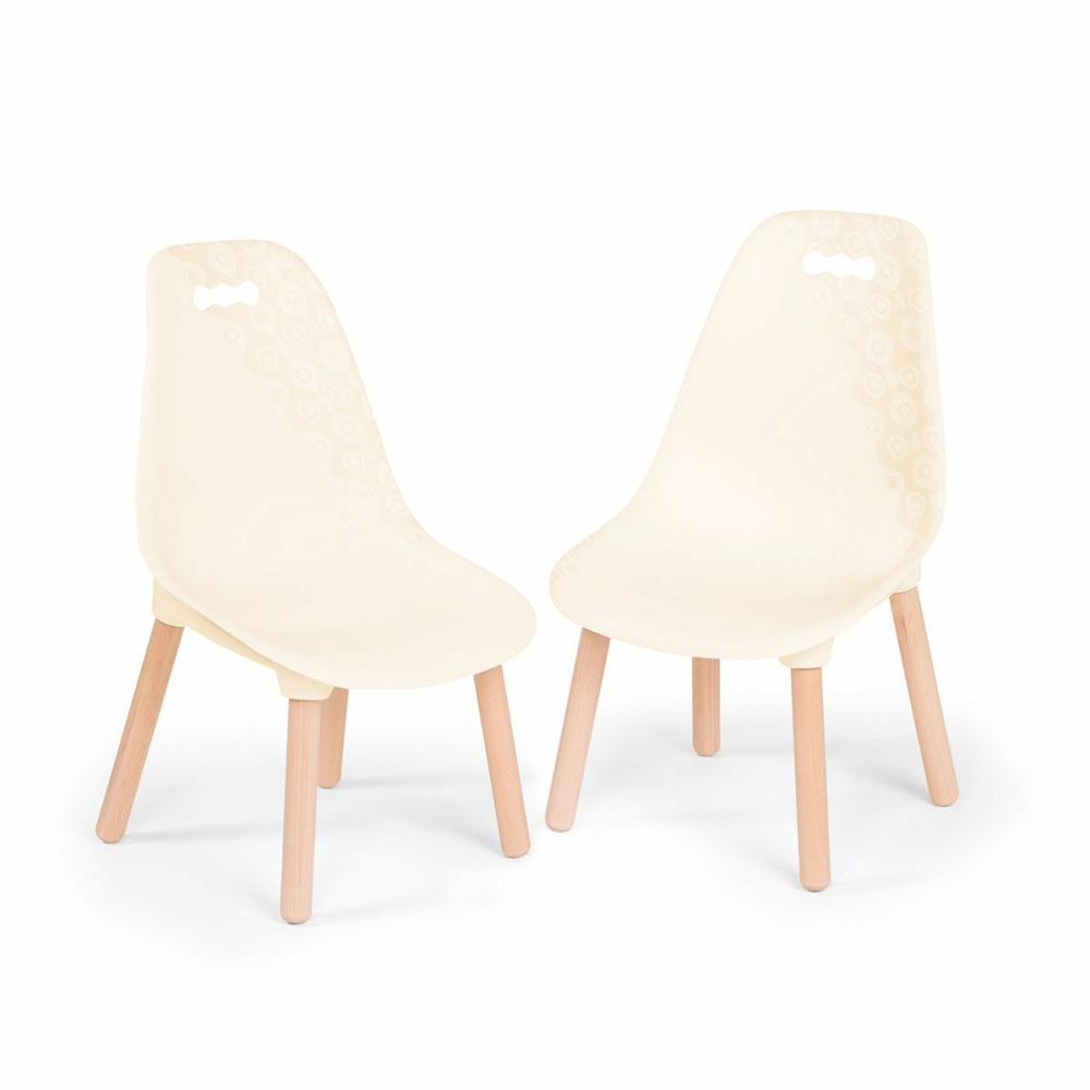 Kid Century Modern: Chair Set – Ivory  |  Wooden Toys Kids Furniture Kids Furniture