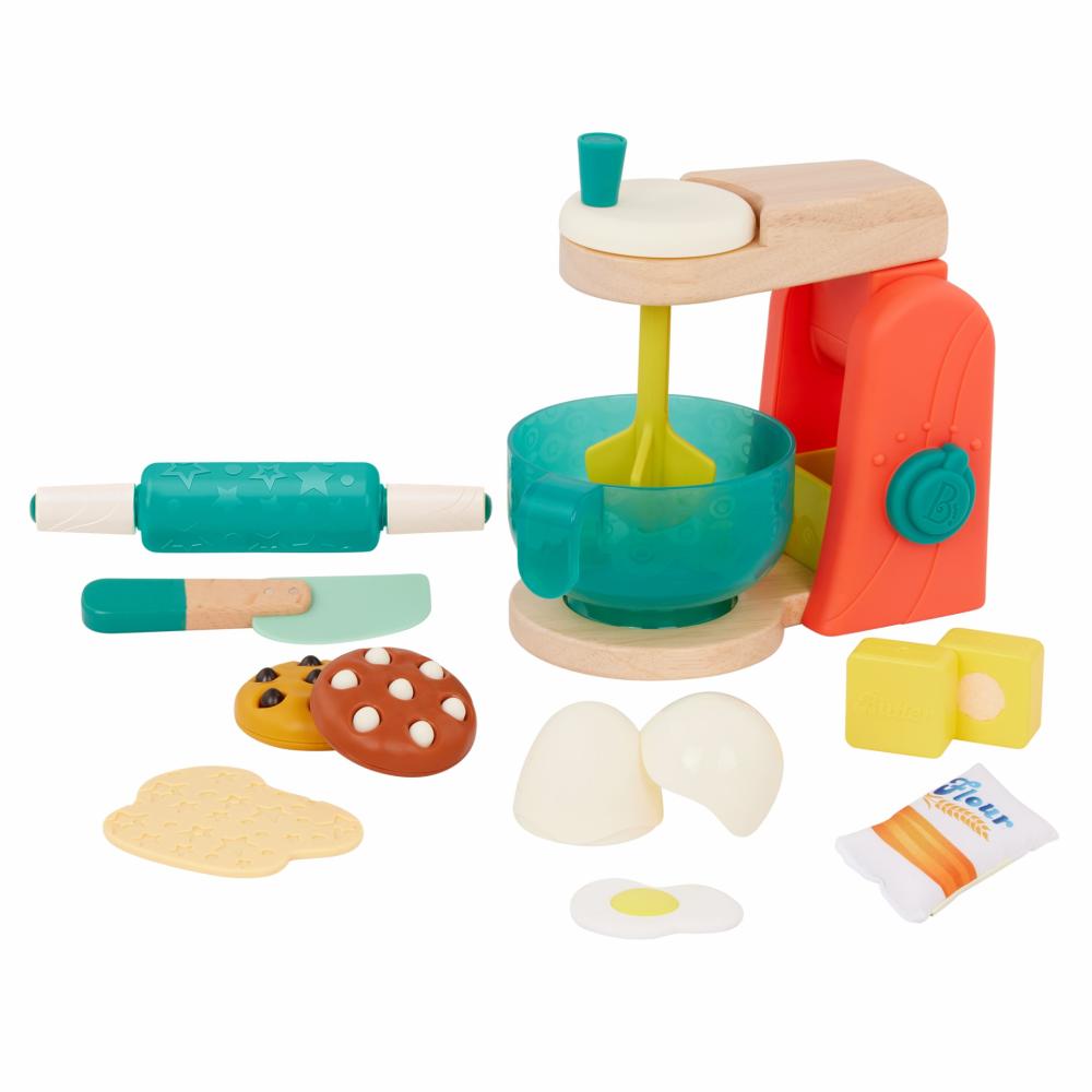 Mini Chef – Mix & Bake Playset  |  Wooden Toys Pretend Play Pretend Play