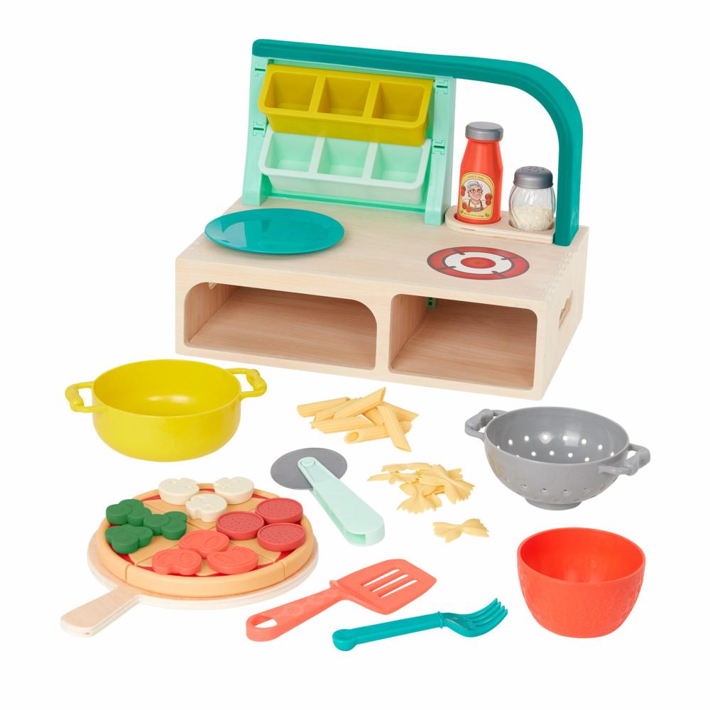 Mini Chef – Pizza-N-Pasta Playset  |  Pretend Play Pretend Play Pretend Play