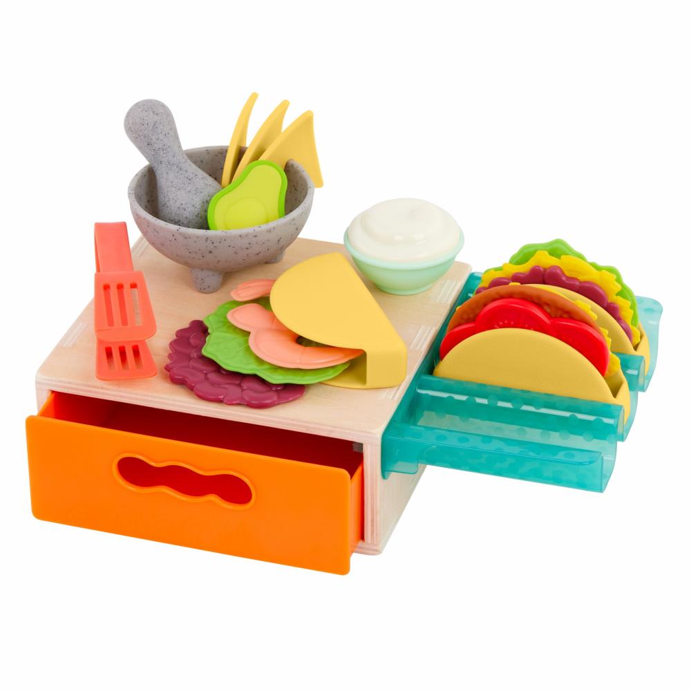 Mini Chef – Tiny Taco Playset  |  Wooden Toys Pretend Play Pretend Play