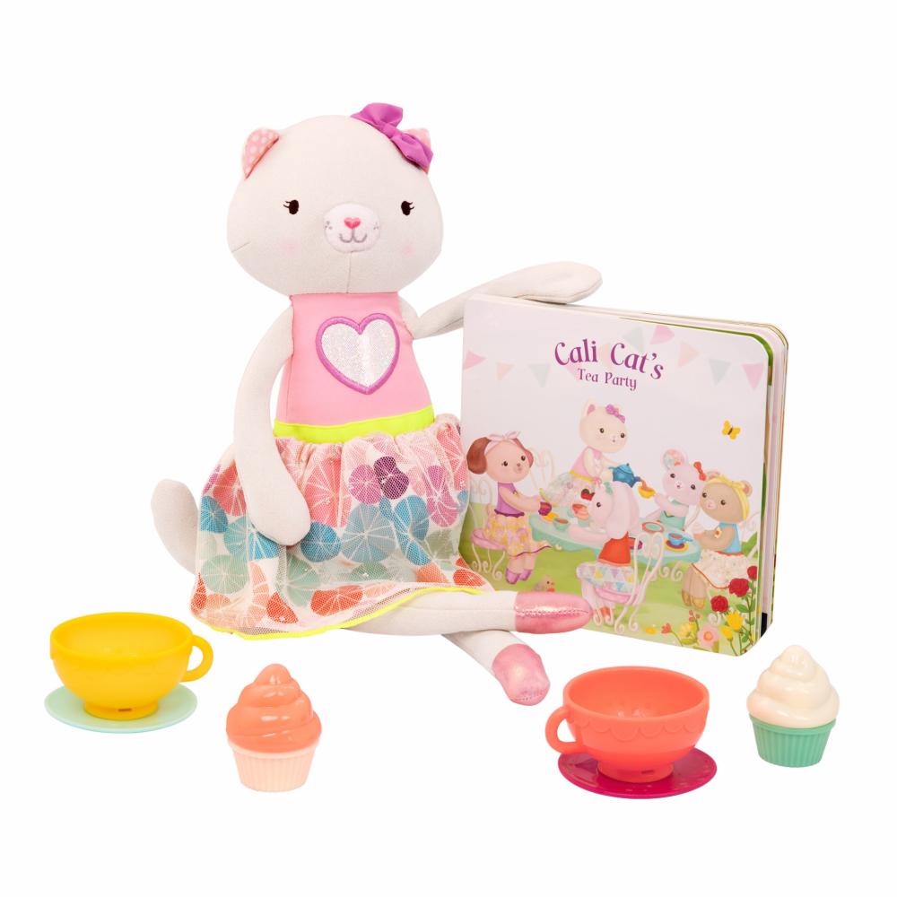 Tippy Toes – Cali Cat Playset  |  Pretend Play Plushies Plushies