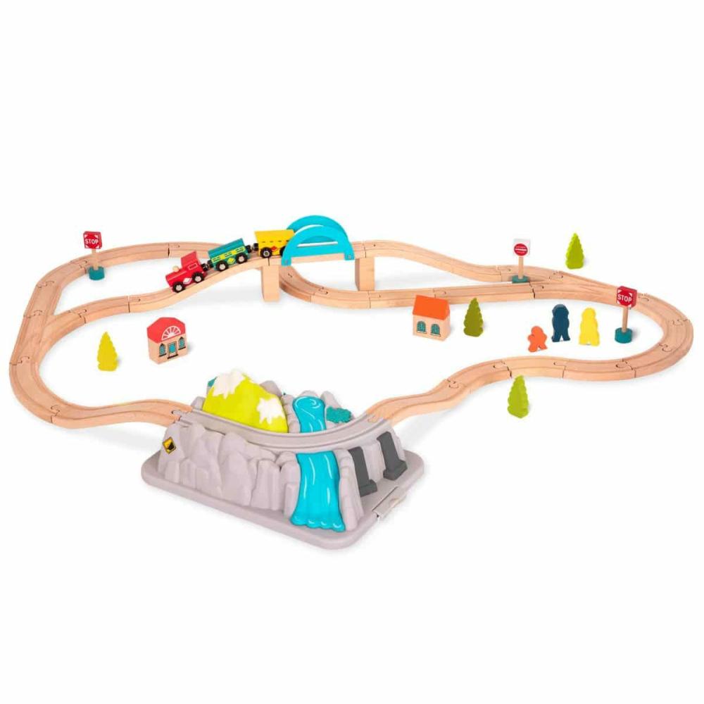 Wood & Wheels – Train Set  |  Wooden Toys Shop Vehicles