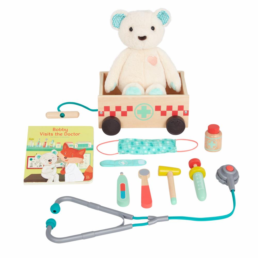 Happyhues – Bobby Bear Playset  |  Pretend Play